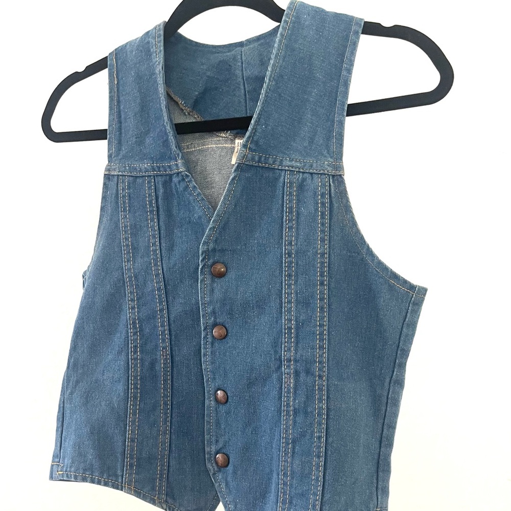 Vintage Denim Vest